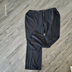 Catherine Black Adjustable Waist Slacks